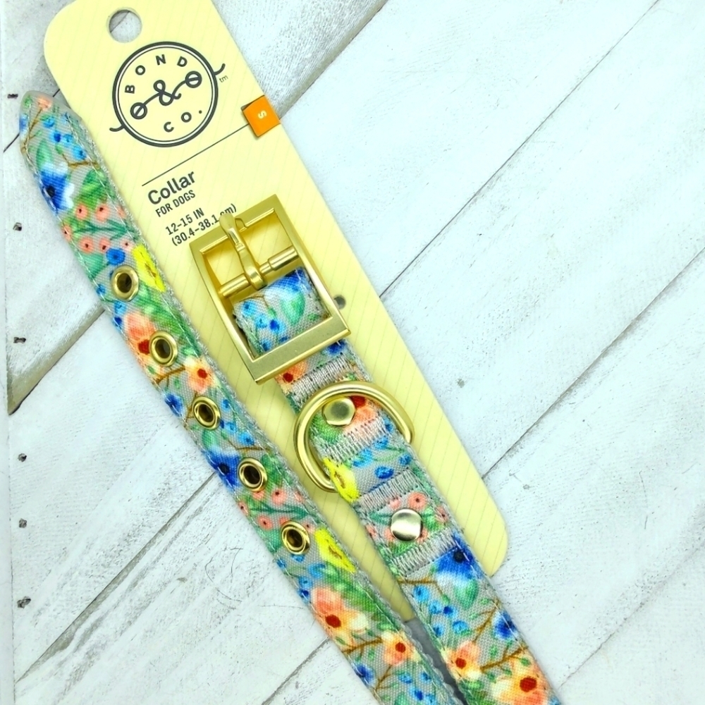 Bond & Co Golden delicate floral collar - Picture 2 of 3